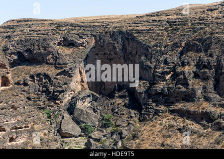 Dhofar Mountains grand canyon in Oman salalah Arabic jeep safari 6 Stock Photo