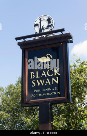 Black Restaurant and Pub in - Surrey, Stock Photo - Alamy