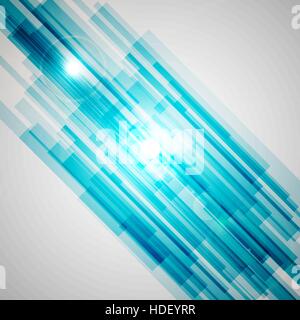 Blue straight lines abstract background, stock vector Stock Vector
