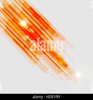 Orange straight lines abstract background, stock vector Stock Vector