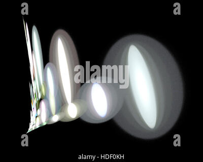image of one Digital Fractal on Black Color Stock Photo - Alamy