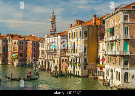 View of The Grand Canal in Venice, Italy Stock Photo