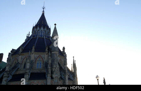 Ottawa, Canada. November 14th 2016 - Library of Parliament in Ottawa - Ontario, Canada Stock Photo