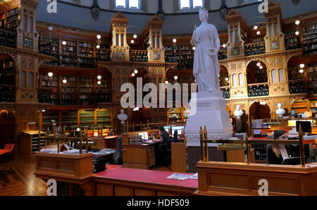 Ottawa, Canada. November 14th 2016 - Library of Parliament in Ottawa - Ontario, Canada Stock Photo