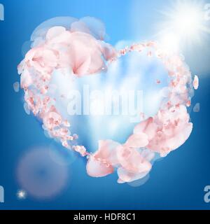Lovely poster in retro style. EPS 10 Stock Vector