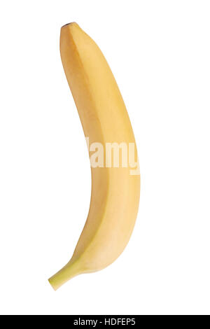 raw Yellow Banana Isolated Stock Photo