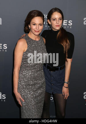 New York, USA. 11th Dec, 2016. Actress DIANE LANE and her daughter ELEANOR LAMBERT attend the '10th annual CNN Heroes: An All-Star Tribute' held at the American Museum of Natural History. Credit:  Nancy Kaszerman/ZUMA Wire/Alamy Live News Stock Photo