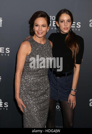 New York, USA. 11th Dec, 2016. Actress DIANE LANE and her daughter ELEANOR LAMBERT attend the '10th annual CNN Heroes: An All-Star Tribute' held at the American Museum of Natural History. Credit:  Nancy Kaszerman/ZUMA Wire/Alamy Live News Stock Photo