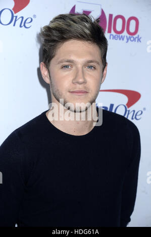 New York City. 9th Dec, 2016. Niall Horan (One Direction) attends Z100's Jingle Ball 2016 at Madison Square Garden on December 9, 2016 in New York City. | Verwendung weltweit © dpa/Alamy Live News Stock Photo