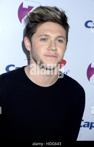 New York City. 9th Dec, 2016. Niall Horan (One Direction) attends Z100's Jingle Ball 2016 at Madison Square Garden on December 9, 2016 in New York City. | Verwendung weltweit © dpa/Alamy Live News Stock Photo