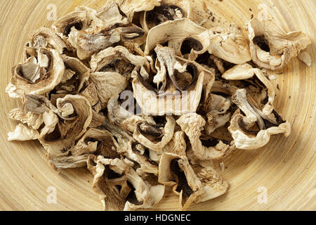 dried mushrooms Stock Photo