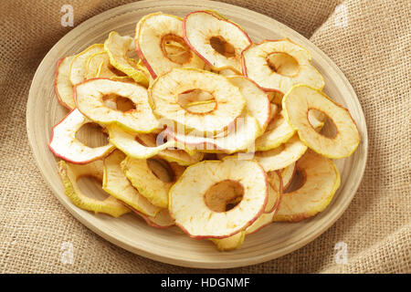 dried apple rings Stock Photo