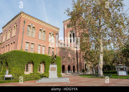 Los Angeles, DEC 9: Torjan Status at the campus of the University of Southern California on DEC 9, 2016 at Los Angeles Stock Photo