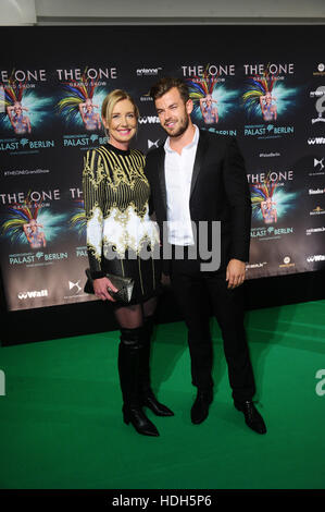 World premiere of 'THE ONE' at Friedrichstadtpalast.  Featuring: Jette Joop Where: Berlin, Germany When: 06 Oct 2016 Stock Photo