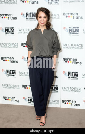 Face to Face with German Films photocall held at the Mayfair Hotel  Featuring: Paula Beer Where: London, United Kingdom When: 09 Oct 2016 Stock Photo