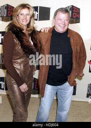 William Shatner and his wife, Elizabeth, at VH-1's Big in 2004 award show on December 1, 2004 in Los Angeles. Photo credit: Francis Specker Stock Photo