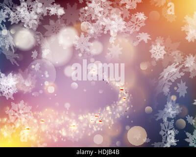 Starry Glitter Trail Background. EPS 10 Stock Vector