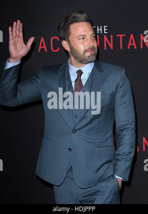 'The Accountant' Los Angeles World Premiere held at the TCL Chinese Theatre  Featuring: Ben Affleck Where: Los Angeles, California, United States When: 11 Oct 2016 Stock Photo