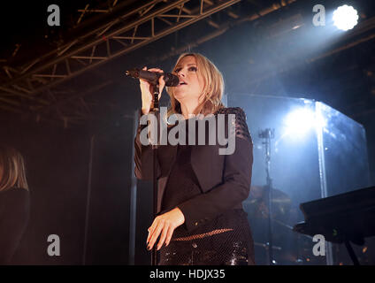 All Saints performing on their 'Red Flag Tour' at Liverpool O2 Academy  Featuring: Nicole Appleton, All Saints Where: Liverpool, United Kingdom When: 11 Oct 2016 Stock Photo