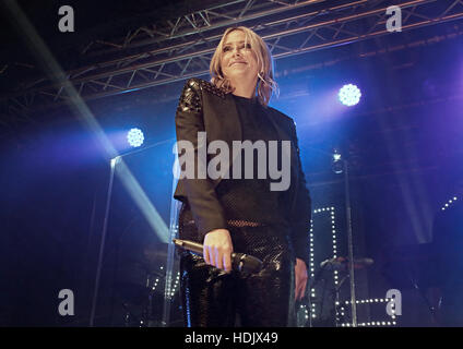 All Saints performing on their 'Red Flag Tour' at Liverpool O2 Academy  Featuring: Nicole Appleton, All Saints Where: Liverpool, United Kingdom When: 11 Oct 2016 Stock Photo