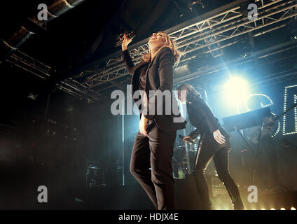 All Saints performing on their 'Red Flag Tour' at Liverpool O2 Academy  Featuring: Melanie Blatt, All Saints Where: Liverpool, United Kingdom When: 11 Oct 2016 Stock Photo