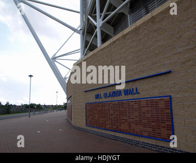 Sky Blues Wall of fame at Ricoh Arena, home of Coventry City Football Club Stock Photo