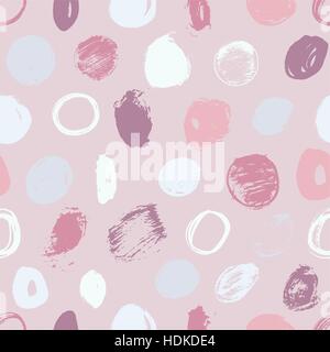 Seamless brush strokes pattern Stock Vector