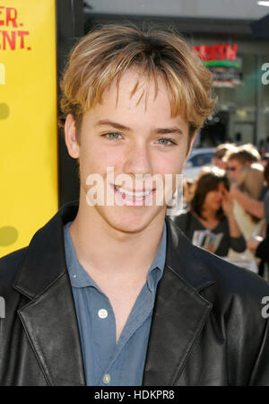 Actor Jeremy Sumpter arrives as a guest of  the November 14, 2004 Los Angeles premiere of the film, 'The Spongebob Squarepants Movie' at the Grauman's Chinese Theatre. The animated feature by Paramount Pictures opens in the United States on November 19.Photo by Francis Specker Stock Photo