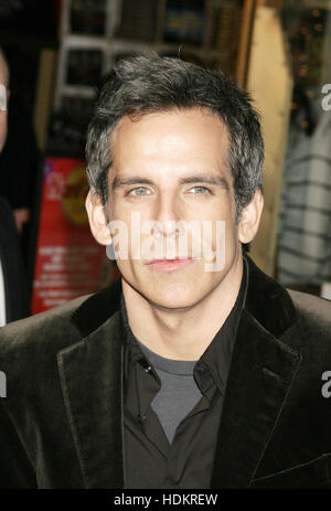 Ben Stiller at the premiere of the film, 'Meet The Fockers'  on December 16, 2004 in Los Angeles. Photo credit: Francis Specker Stock Photo