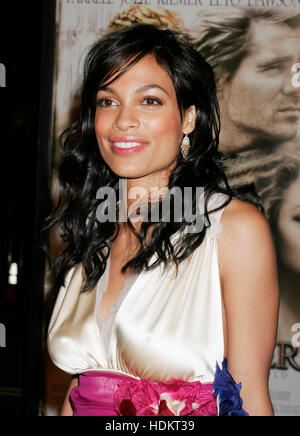 Rosario Dawson at the premiere of the film, 'Alexander'' at Grauman's