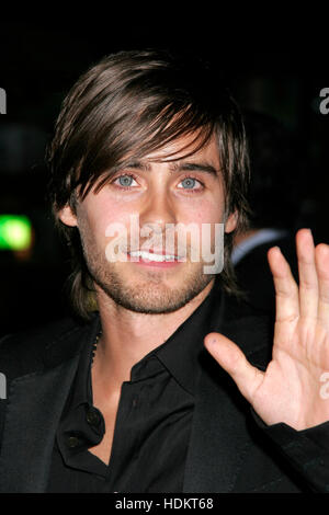 Jared Leto at the premiere of the film, 'Alexander'' at Grauman's Chinese Theatre on November 16, 2004 in Los Angeles. Photo credit: Francis Specker Stock Photo