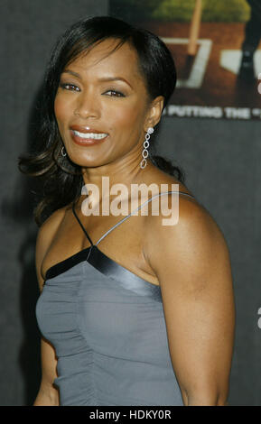 Cast member Angela Bassett poses for photographers at the film premiere of 'Mr. 3000' in Los Angeles on September 8, 2004. The Touchstone film is a baseball themed comedy  starring Bernie Mac that opens in the US on September 17. Photo by Francis Specker Stock Photo