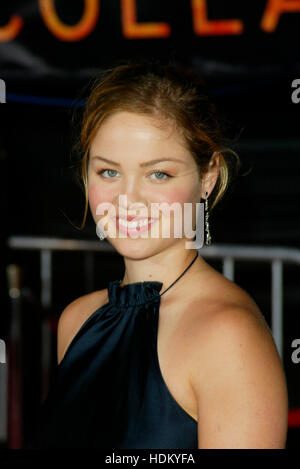 Erika Christensen at the premiere for the film, 'Collateral' in Los Angeles on August 2, 2004.  Photo credit: Francis Specker Stock Photo