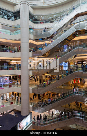 Chinese shopping mall interior, Xian, Shaanxi, China Stock Photo - Alamy