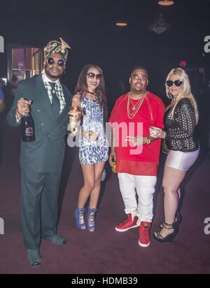 Snoop Dogg celebrated his upcoming 45th Birthday by rocking the World Stage in a Private Show filmed at CET TV in Hollywood and Live Streamed to Amazon Fire and Google Play.  Snoop went through a medley of his hits that span across a 25 year career, makin Stock Photo