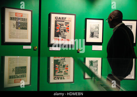 Mayor of London Sadiq Khan visiting the Black Cultural Archives (BCA) in Brixton, London, to see the 'Rights of Passage: A Century of People Power' exhibition during Black History Month.  Where: London, United Kingdom When: 17 Oct 2016 Stock Photo