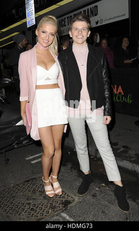 Celebrities seen arriving at PINK London 2016 Featuring: Soheila