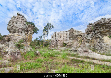 Pa Hin Ngam National Park in Chaiyaphum, Thailand Stock Photo