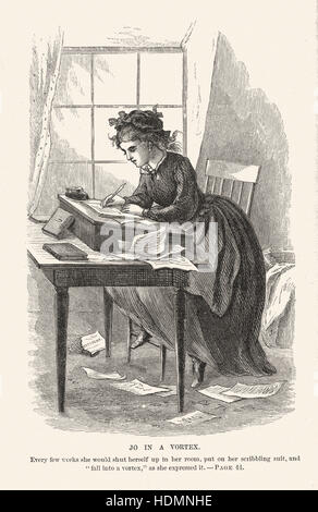 LOUISA MAY ALCOTT (1832-1888). /nAmerican author. Alcott and her Stock Photo: 95449443 - Alamy