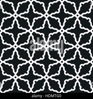 Seamless Vector Pattern in Arabian Style Stock Vector