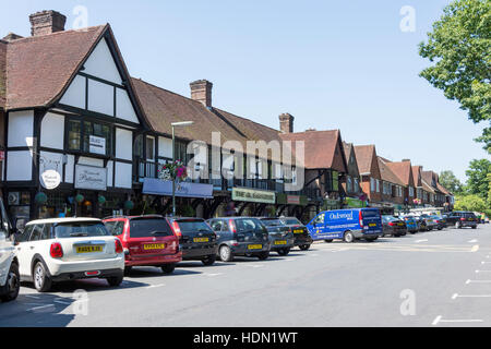 Station Approach, Virginia Water, Surrey, England, United Kingdom Stock Photo