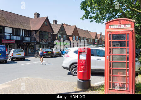 Station Approach, Virginia Water, Surrey, England, United Kingdom Stock Photo