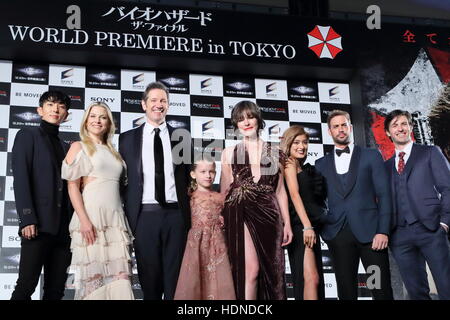 Stars attend the 'Resident Evil: The Final Chapter' premiere in  Tokyo - All Photos 