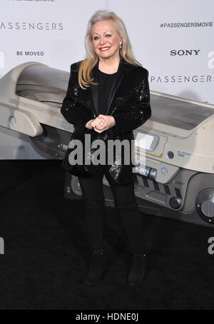 Westwood, California, USA. 14th Dec, 2016. Jacki Weaver arrives for the premiere of the film 'Passengers' at the Village theater. Credit:  Lisa O'Connor/ZUMA Wire/Alamy Live News Stock Photo