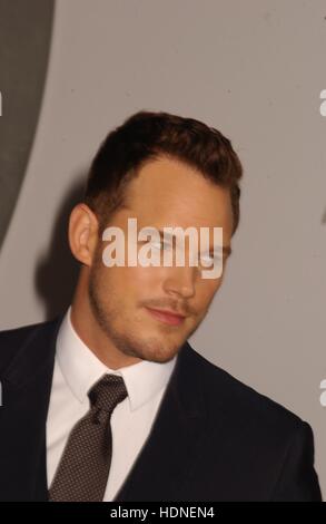 Hollywood, California, USA. 14th Dec, 2016. Chris Pratt attends the Premiere Of ''Passengers'' at the Village Theater in Westwood, Ca. on December 14 2016. 2016 Credit:  Phil Roach/Globe Photos/ZUMA Wire/Alamy Live News Stock Photo