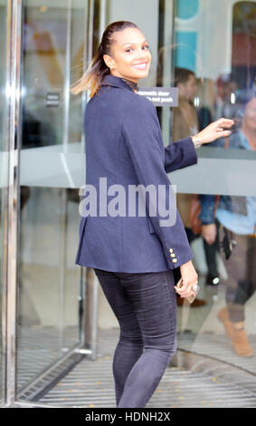 Alecia Dixon outside ITV Studios Featuring: Alesha Dixon Where: London