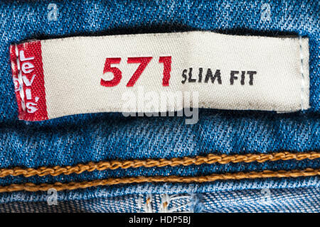 Levis 571 slim fit hi-res stock photography and images - Alamy