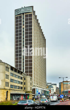 St George's House, the Nestlé tower block Building in the centre Croydon Stock Photo