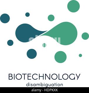 Isolated blue and turquoise abstract vector logo set. Bright paint drops symbol. Wavy shape droplets collection. Unusual chips sign. Stock Vector