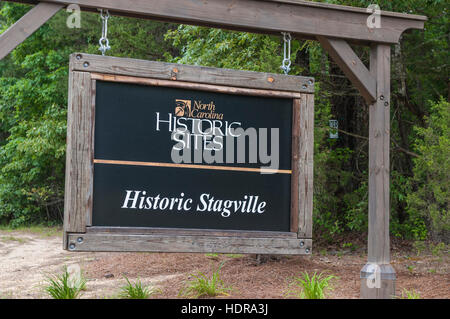 Historic Stagville, State Historic Site, North Carolina, USA. Stock Photo